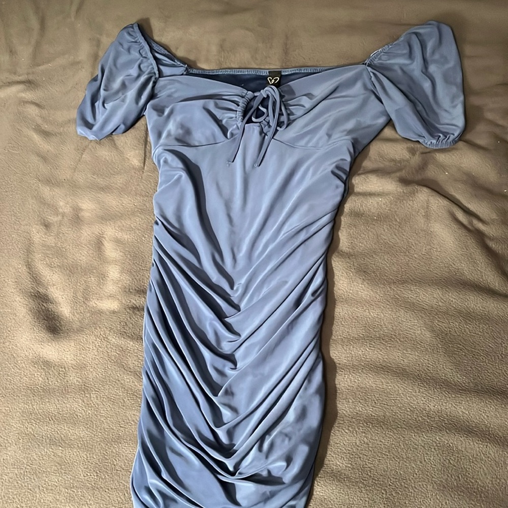 Blue Windsor dress